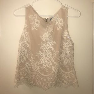 Alice and Olivia Beaded top